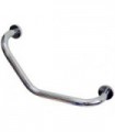 Chrome-plated brass grab bar