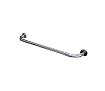 655 mm chrome-plated brass grab bar/towel rail