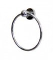 170 mm chrome-plated brass towel ring