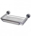 175x107 mm chrome-plated brass soap dish