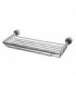 265x107 mm chrome-plated brass soap dish