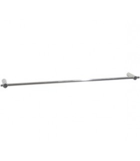 Stainless steel bright towel rail