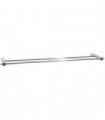 Stainless steel bright doble towel rail