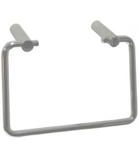 Stainless steel bright towel ring