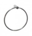 Stainless steel bright towel ring