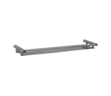 Stainless steel satin shelf