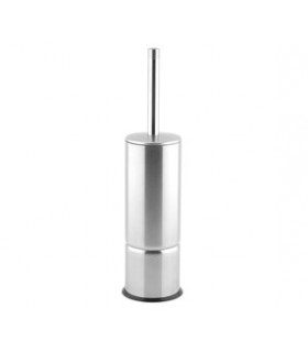 Stainless steel satin toilet brush holder