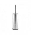 Stainless steel satin toilet brush holder