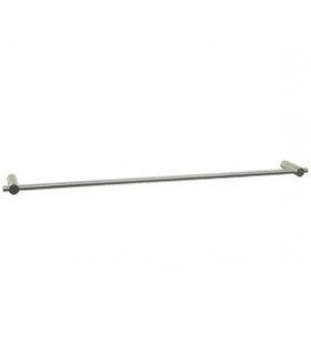 Stainless steel satin towel rail