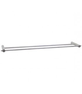 tainless steel satin doble towel rail