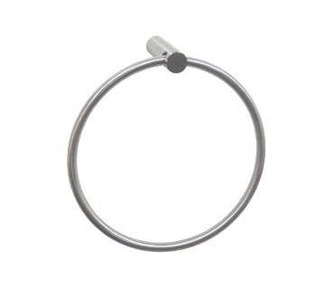 Stainless steel satin towel rail