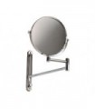 Stainless steel magnifying mirror