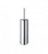 Stainless steel toilet brush holder