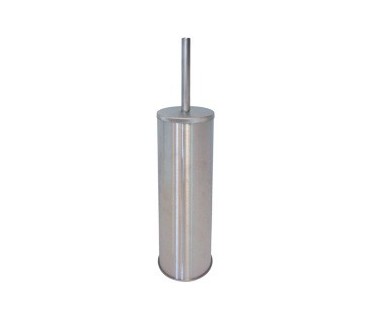 Stainless steel toilet brush holder