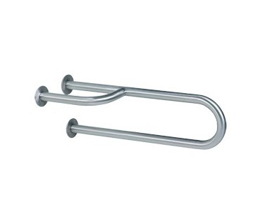 Wall Floor Mounted Grab Bar 3 Anchoring Points