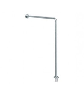 Wall/floor mounted grab bar