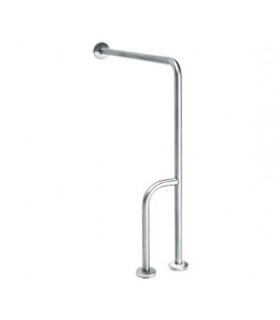 Wall/floor mounted grab bar 3 anchoring points
