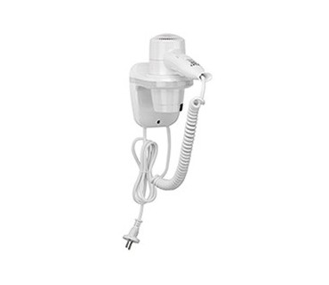 Individual use push-button hair dryer