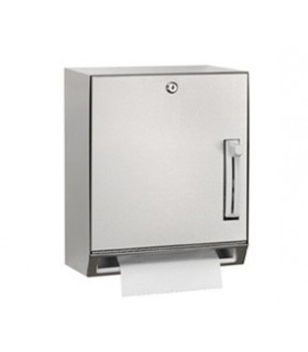 Roll paper towel dispenser