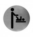 Diaper changing station room sign