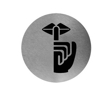 Silence sign