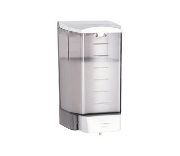 Surface push-button liquid soap dispenser