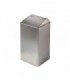 Bin with self closing lid