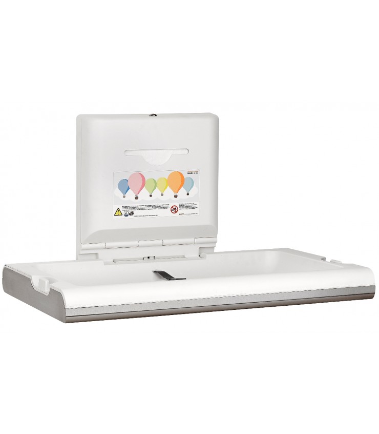 Horizontal baby changing station Mediclinics