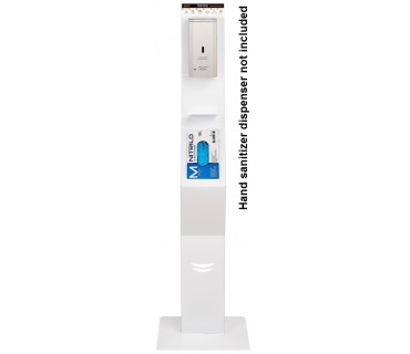 02-hand sanitizing-floor-stand-station-holder-hgpt0040