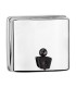 Surface push-button liquid soap dispenser