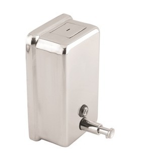 Surface push-button liquid soap dispenser
