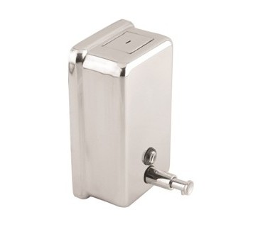 Surface push-button liquid soap dispenser