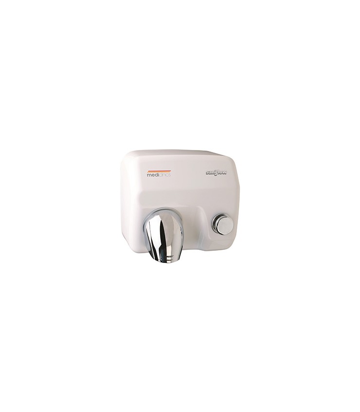 Saniflow pushbutton hand dryer