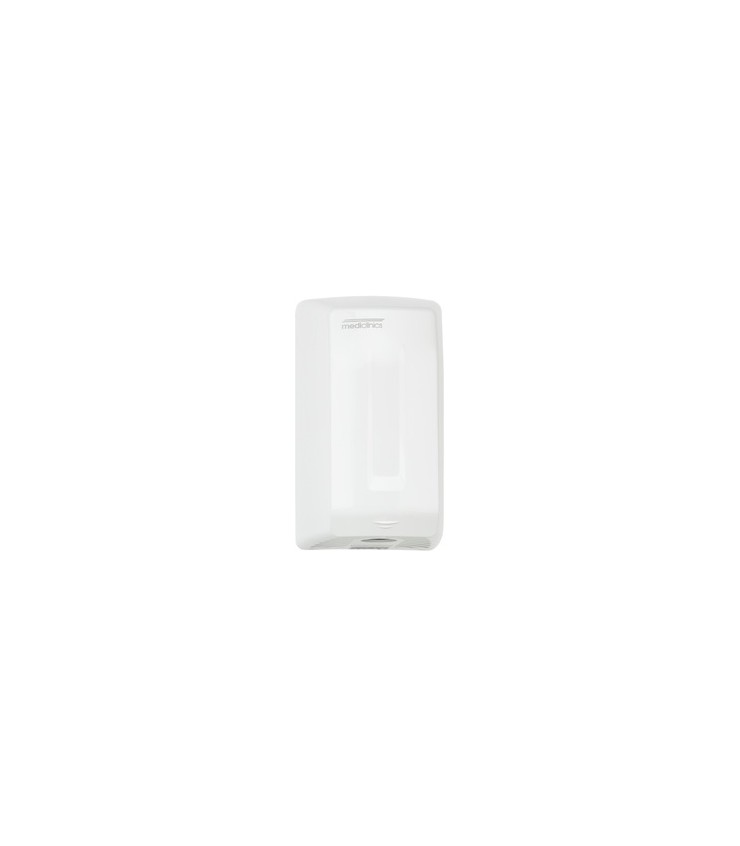 Sensor operated Smartflow hand dryer with white ABS cover