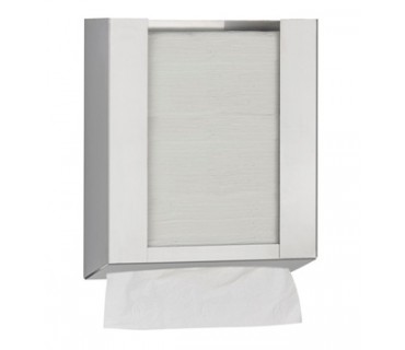 Behind the mirror   stainless steel towel paper dispenser