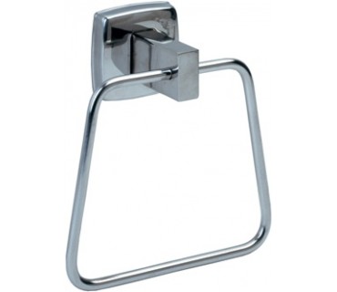 Stainless steel trapezoidal towel ring