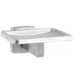 Stainless steel soap dish