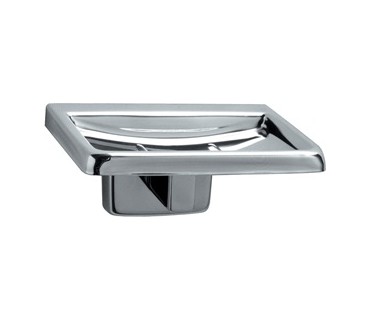 Stainless steel soap dish
