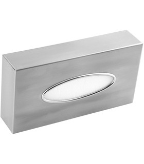Stainless steel tissue dispenser