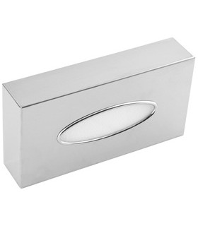 Stainless steel tissue dispenser
