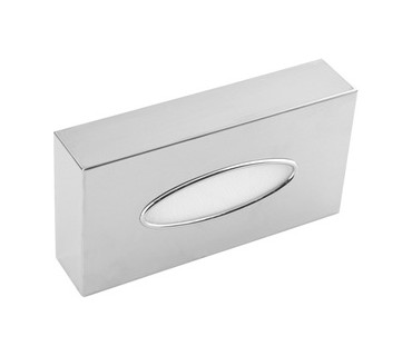 Stainless steel tissue dispenser