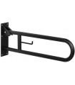 Swing up grab bar