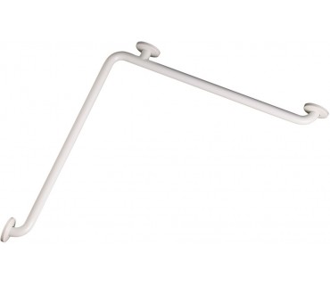 Angled on two walls with three anchoring points