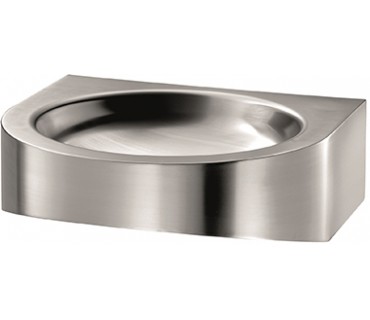 Wall mounted stainless steel bathroom wash basin