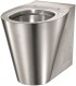 Floor-standing stainless steel toilet