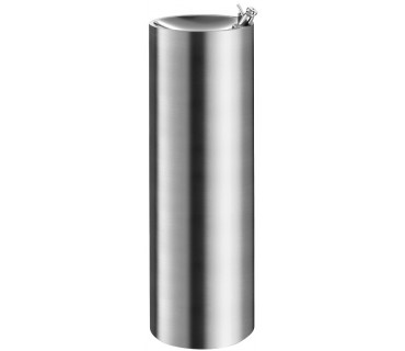 Floor-mounted stainless steel drinking water fountain 915mm height
