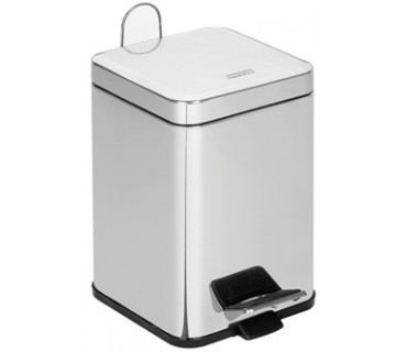 copy of Pedal-operated square bin 6L capacity bright finish