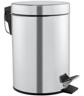 Pedal-operated circular bin 20L capacity