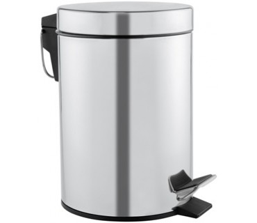 Pedal-operated circular bin 20L capacity
