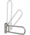 Three positions stainless steel swing up grab bar